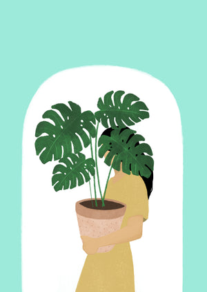 Ilustracija - Monstera